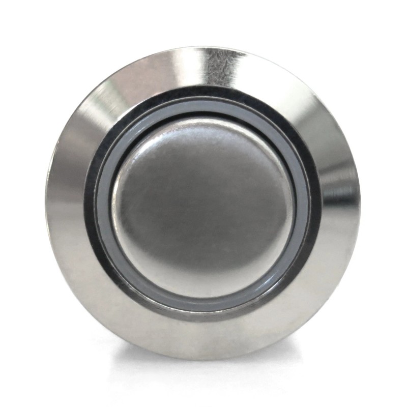 AutoLöc Power Accessories 16mm Billet 12V Momentary Push Button Switch