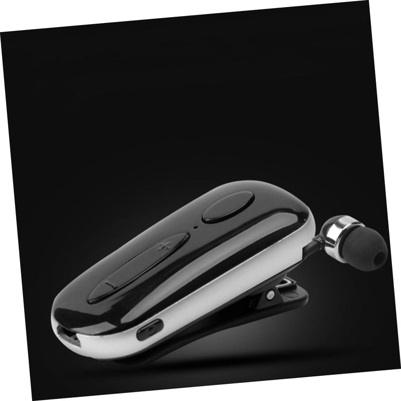 IWOWHERO 1Set Retractable Clip Wireless Earbuds for Sports Lightweight Design