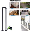 U-Shaped Stair Handrail,Hand Rails for Outdoor Steps,Stair Handrail, Indoor Stair