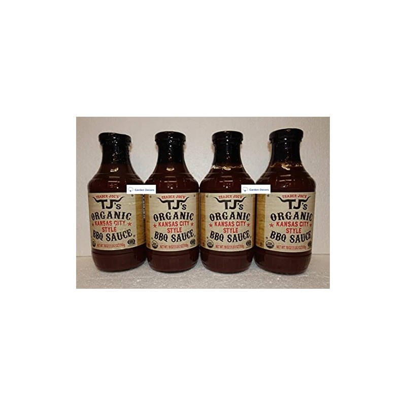Trader Joe’s TJ’s Organic Kansas City Style BBQ Sauce 18oz