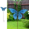 Metal Garden Stakes Spring Yard Sign Decorative Plant Stake Lawn