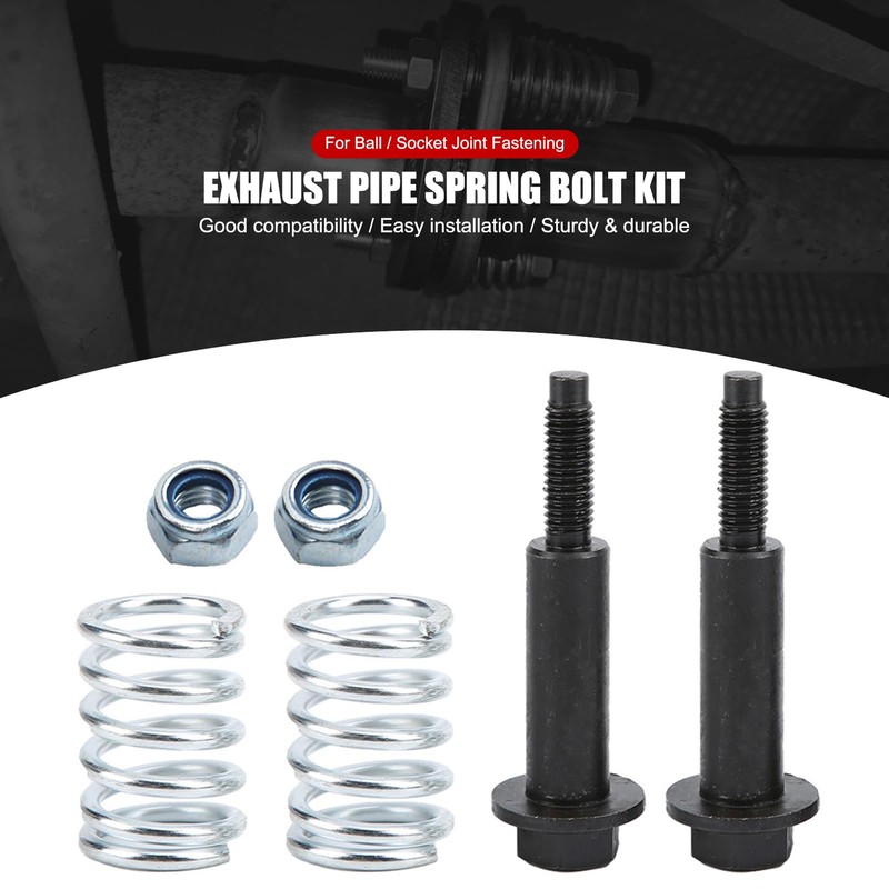 Exhaust Fix Kit,Exhaust Bolt Nut and Spring Kit 35129 Repair