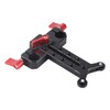 Long Lens Support Height Adjustable 15mm Rod Hole Aluminum Alloy