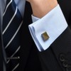 Tabarat Kts-003 Men's Tie Clip Cuff Set, Made in Japan,