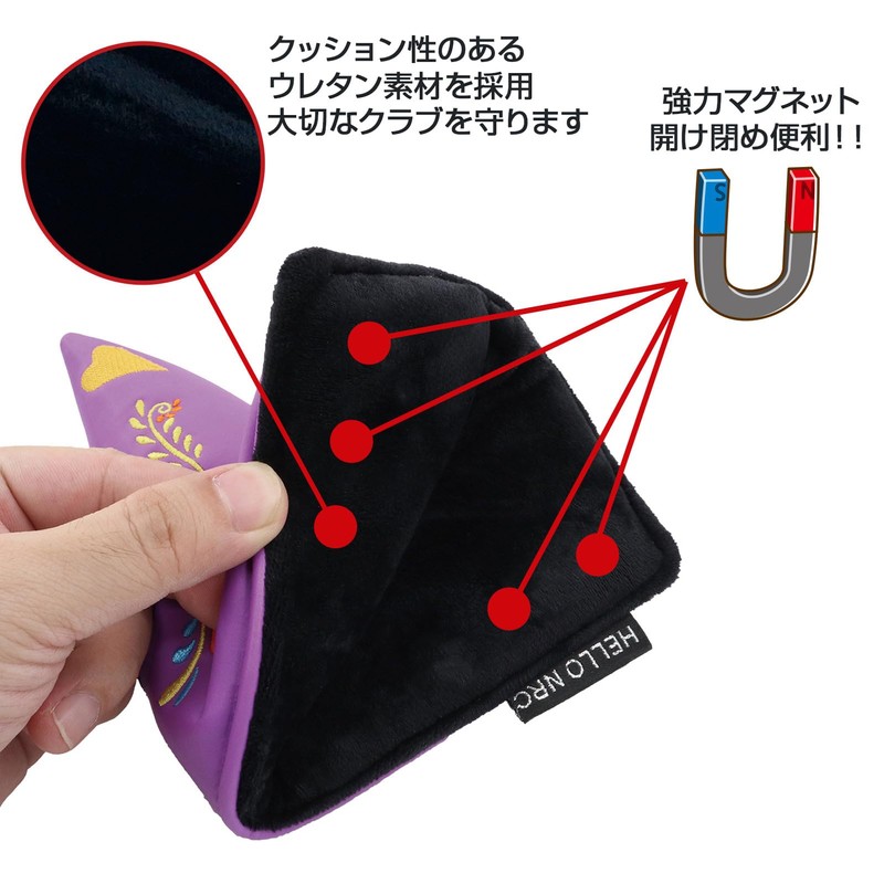 Putter Cover Headcover Fits Scotty Cameron Odyssey Pin for Mexico