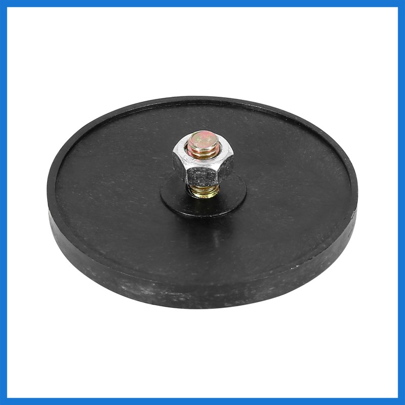 VekAuto Pair M6x1.0 White Plastic Universal Screw Mount Reflective Warning