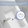 LANMU Washbasin Hair Catcher, Washroom, Drain Outlet, Garbage Receptor, White,