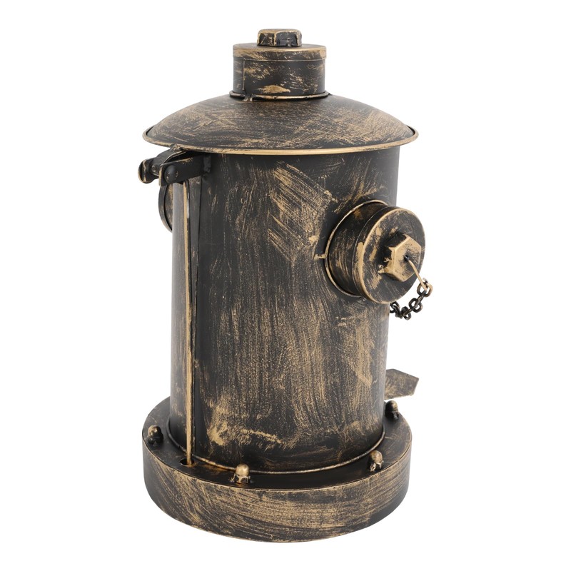 Pinelicorn 15.35inch Fire Hydrant Trash Can, Retro Creative Garbage Can