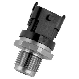 Fuel Rail High Pressure Sensor 0281002706 Compatible With Saab 9-5, Vauxhall Opel Antara Zafira Insgnia, Alfa Romeo Giulietta Replaces 0281006158 0445214221