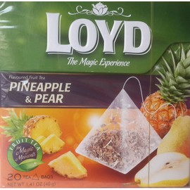 Loyd the Magic Experience Flavoured Fruit Tea Pineapple & Pear 20 teabags