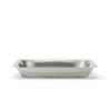 Marinating Plate, Stainless Steel, 30 x 25 x 4.3 cm