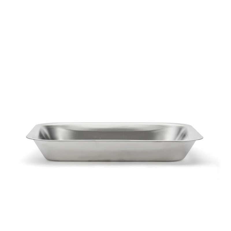 Marinating Plate, Stainless Steel, 30 x 25 x 4.3 cm