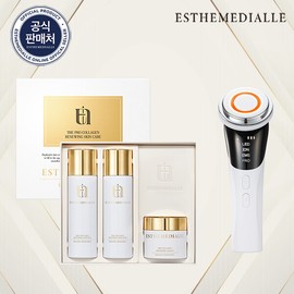 Estemiale Pro Collagen Basic 3 Types (Essence Emulsion Cream) 1 set + Beauty Device / 에스떼미알레 프로 콜라겐 기초 3종(에센스 에멀젼 크림) 1세트 + 뷰티 디바이스