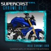 Solutions Blue Supercast Flex Stretch Mirror Chrome Vinyl Wrap Air