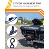 Strapinno Retractable Ratchet Straps - 1 in x 2.5 ft