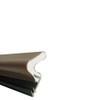 Door Weatherstrip, Kerf-Mounted, Foam Style, 82", Bronze