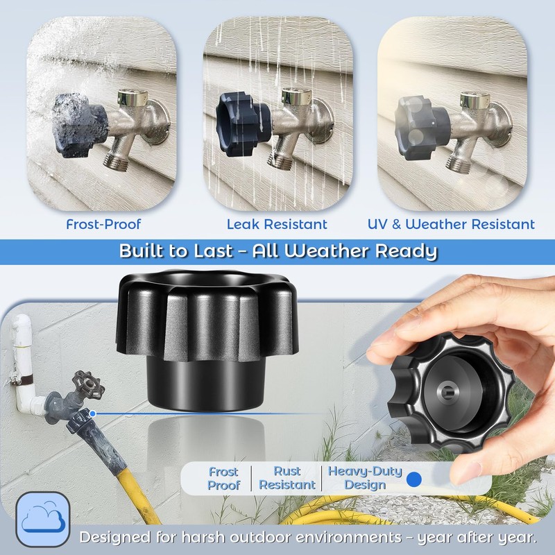 Camoo 630-7965 Wall Hydrant Handle with Screw Repair Kit, Replacement