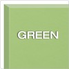 Oxford Blank Color Index Cards, 3" x 5", Green, 100