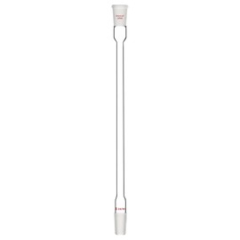 stonylab Air Condensation Tube, Borosilicate Glass Reflux Condenser with 24/40 Standard Joint 300 mm Jacket Length, 16 mm Diameter Lab Glass Condenser for Distillation Experiment
