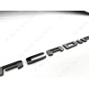 GMC 1PC Gloss Black Door Rear Tailgate Acadia Letter Emblem