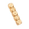 5 Piece Table Game Dice Set, Aluminium Alloy Table Game