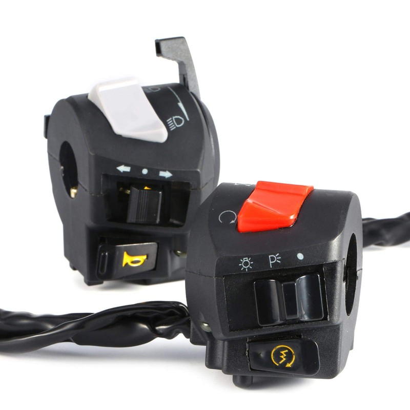 Handlebar Switch Ele,Handlebar Switch Electrical Start Switch Handlebar Controller Switch