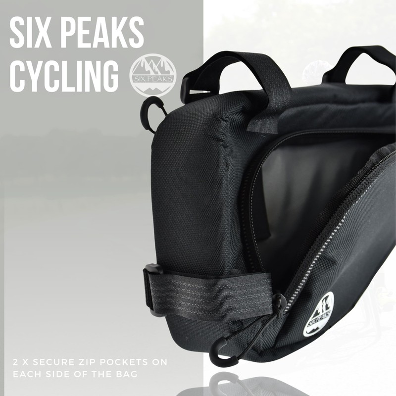 Six Peaks Triangle Frame Cycling Bag, Bicycle Weather Resistant Bike