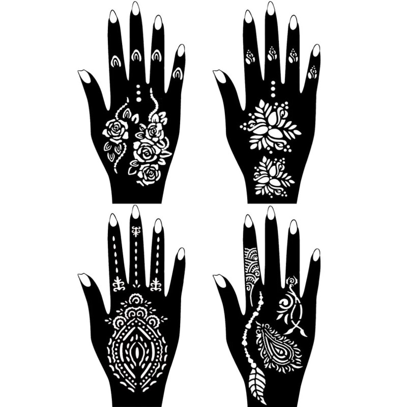 Moricher Temporary Henna Tattoo Kit by Moricher – 5 Inks,