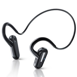 YBYP Bluetooth Wireless Earphones, "Next Generation Sound Revolution", Open Ear, Breaking the Limits of Bone Conduction, Over Ear Type, Does Not Block Ears, Bluetooth 5.4, Instant Connection, 0.7 oz