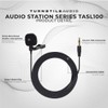 Turnstile Audio Station Series TASL100 Omnidirectional Lavalier Microphone