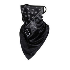 Boolavard Face Mask Reusable Washable Cloth Bandanas Women Men Neck Gaiter Cover Ear Loops (Mask #4)