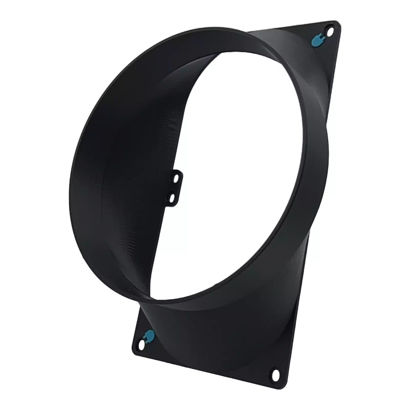 Antminer Dual 120mm to 7 Inch Max Fan Shroud Silencer