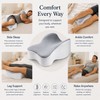 Knee Pillow for Side Sleepers – Slow Rebound Comfort Support