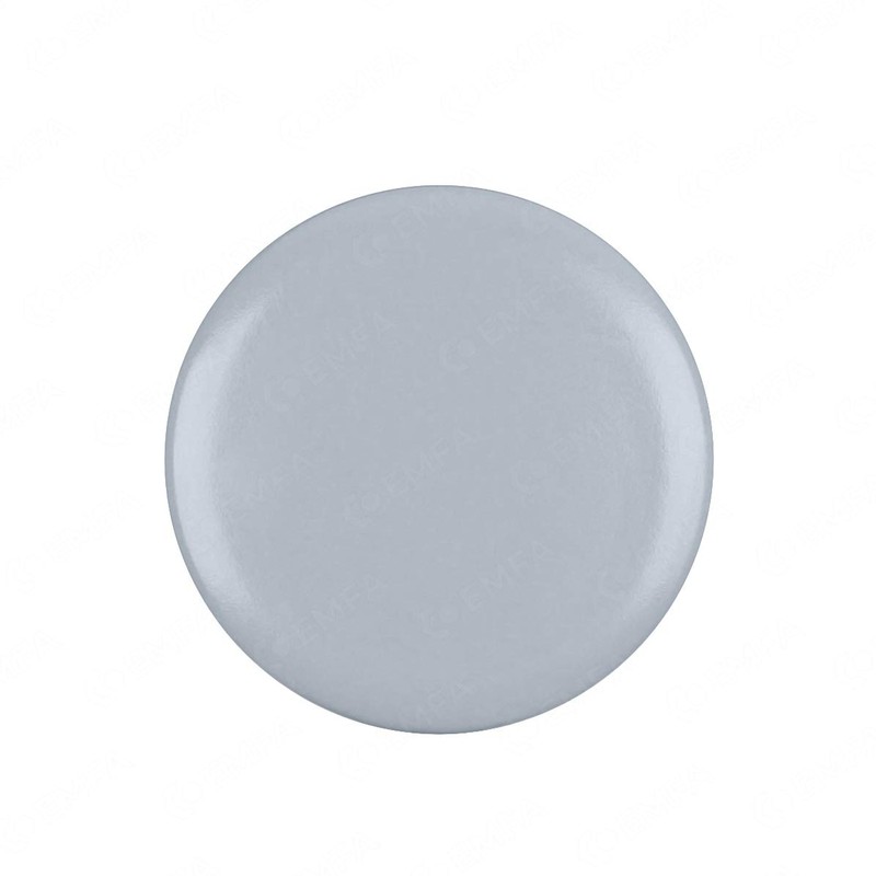 Cover plugs, blanking plugs, plastic cap., grey, plug for fixing