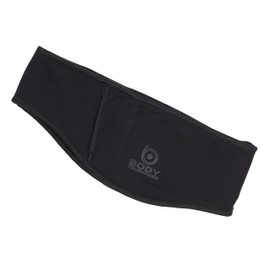 Otafuku Gloves Winter Ear Warmers [Heat Generating, Cold Protection, Sweat Absorbent, Quick Drying, With Slits for Glasses] JW-139 Black, One Size Fits All