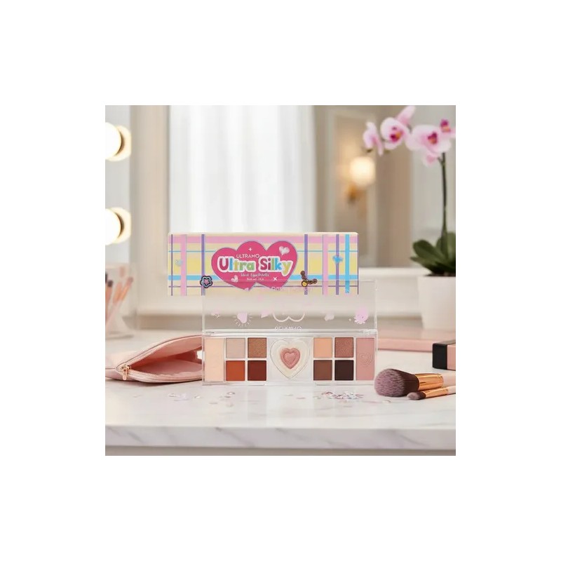 Paletas De Sombras Ultra Silky Ultramo 3pcs