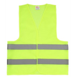 zojo Normal Visibility Safety Vests,24 Packs Adjustable Size,Lightweight Mesh Fabric, Wholesale Safety Vest for Outdoor Works, Fits for Men and Women, Neon Yellow