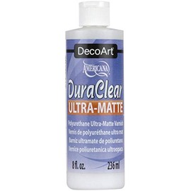DecoArt Americana DuraClear Ultra Matte Varnish, 8 fl.oz