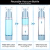 Segbeauty Airless Pump Dispenser, Pack of 3, 50 ml Pump