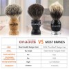 Anbbas® Shaving Brush Set Bearded Badger Hair Shaving Foaming Men's
