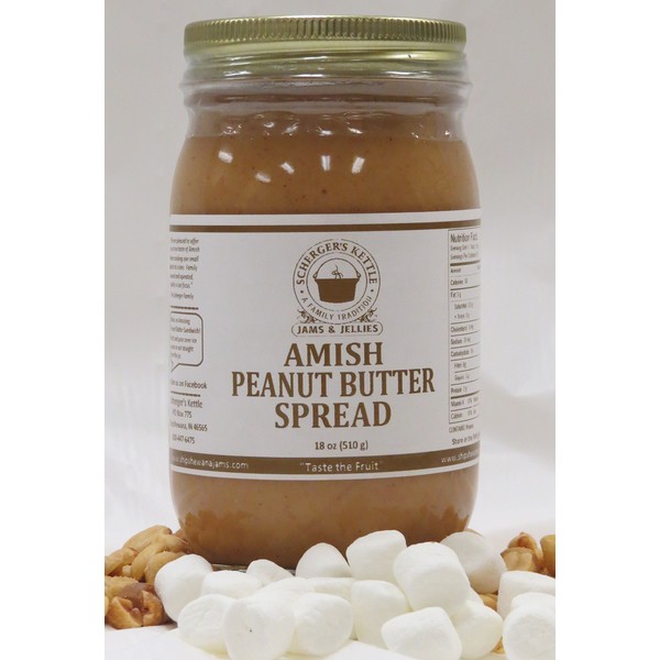 Amish Peanut Butter Spread, 18 oz