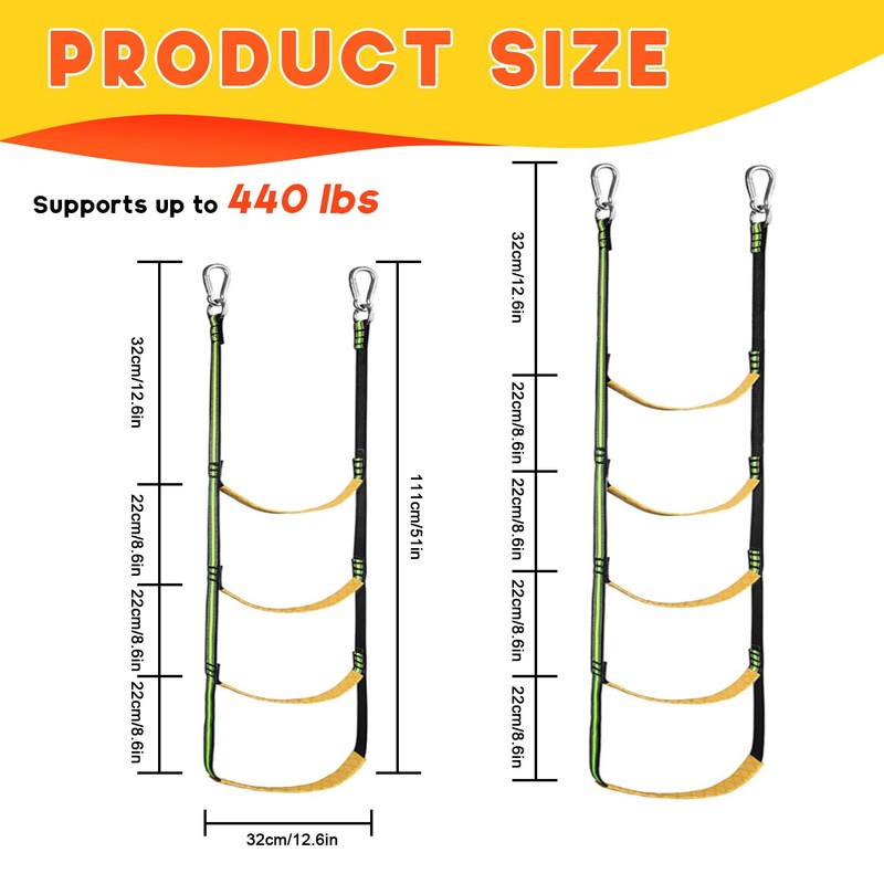 Boat Rope Ladder, 4/5 Step Heavy Duty (5 Step)
