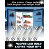 Alopee 6 Pack 41mm 578 LED Bulb White Non Polarity