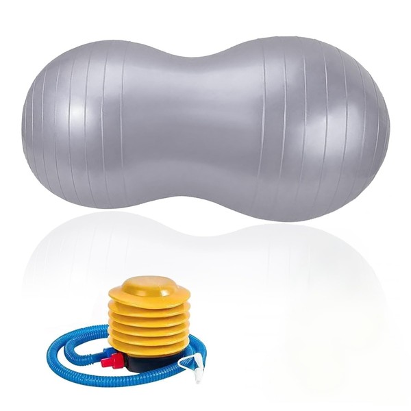 Peanut Balance Ball, Yoga Exercise Ball, Peanut Stability Ball, for