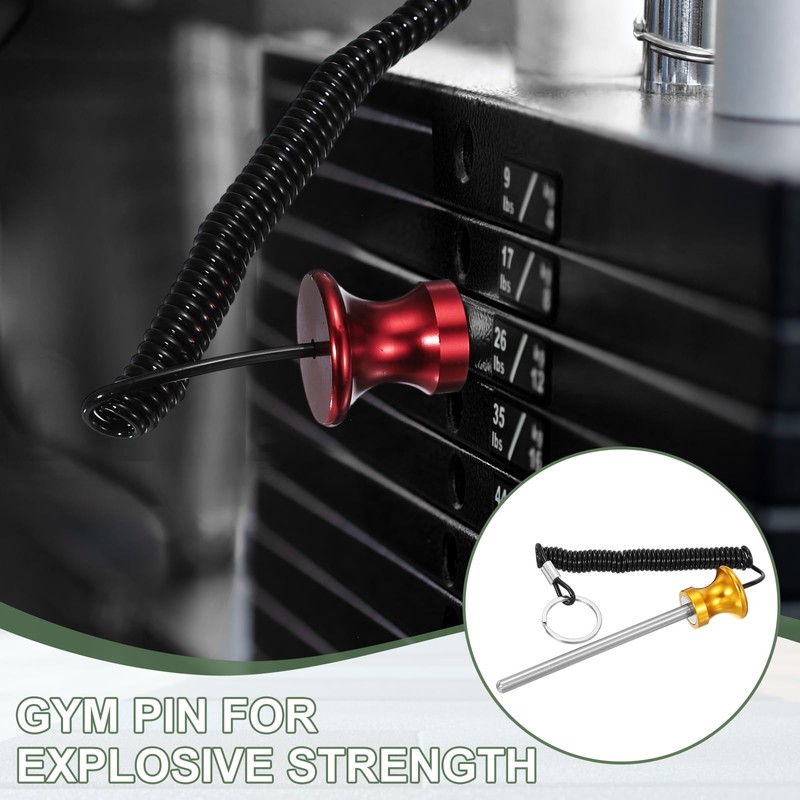 YELARXI Weight Stack Pin, Weight Gym Pin Strength Training Equipment