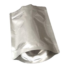 Pleasant Grove Farm 7 Mil Zip Lock Mylar Bags Stand Up Gusseted Pouch in Multiple Sizes (50, 2 QUART 8 x 12 inch)