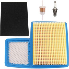 Compatible with G16 Air Filter for Yamaha G16A G19 G20 G21 G22 G22A G29 Drive Gas Golf Cart 996-UP 4 Cycle 301cc 357cc Engine Re # JN6-E4450-00 JN6-E4450-01 with Pre Filter Fuel Filter Spark Plug