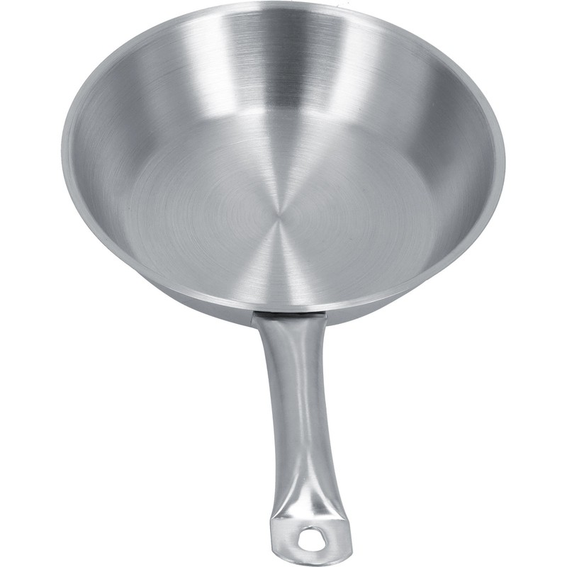 Stainless Steel Frying Pan Single Handle Fried Pan Cookware for