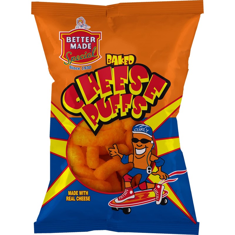 Better Made Special Baked Cheese Puffs (4) x Family Size