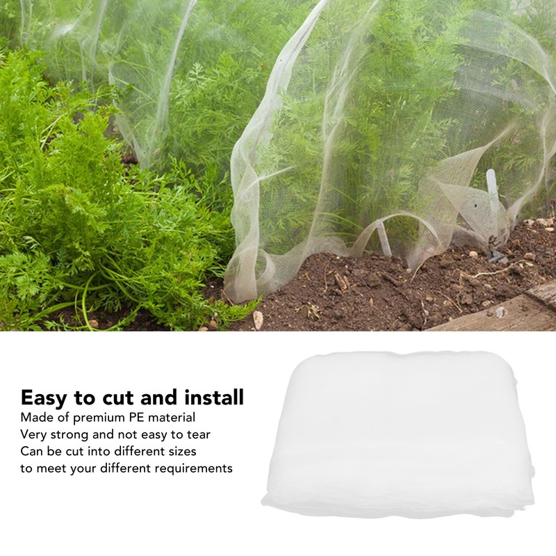 Garden Mesh Netting Fine Mesh Insect Prevention Greenhouse Protection Net